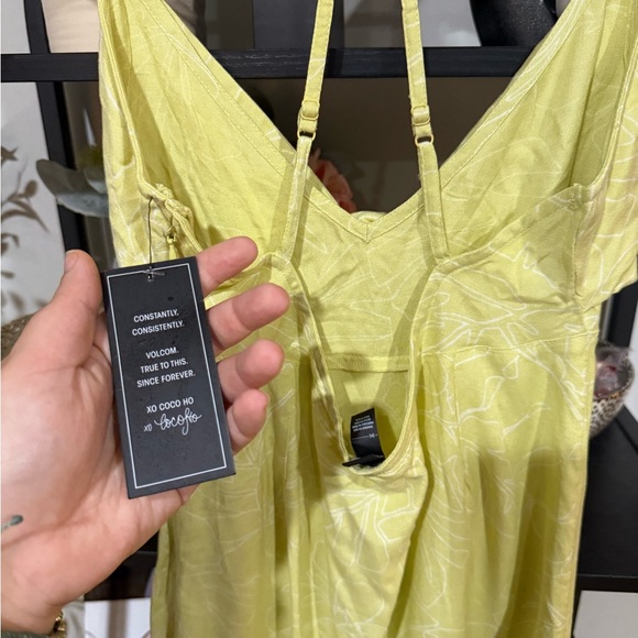 Volcom Sunny Yellow Camisole dress size small - Picture 6 of 14